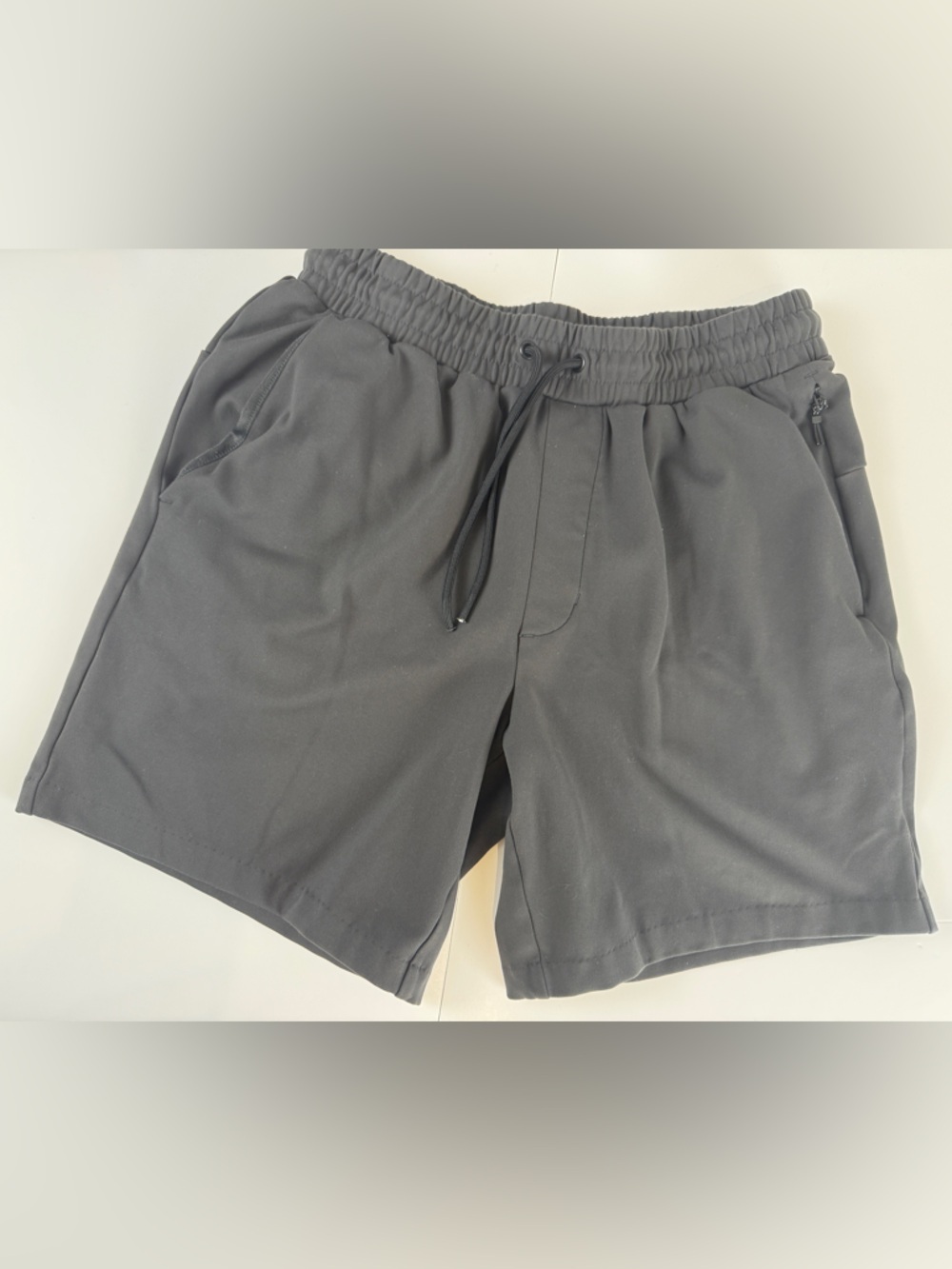 Old Navy Active Powersoft Go Dry Shorts Womens SP Black Stretch Athletic Running - Picture 2 of 10